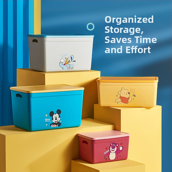 Κουτί αποθήκευσης φράουλα-αρκούδα, κουτί αποθήκευσης με καπάκι, ντουλάπα, κουτί αποθήκευσης εσωρούχων, επιτραπέζιο κουτί αποθήκευσης από πλαστικό