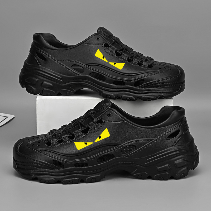 Prekogranične ljetne klompe s mekim potplatom, lagane cipele za roditelje i djecu, ležerne cipele za plažu, sandale s osjećajem kake, muške cipele s debelim potplatom