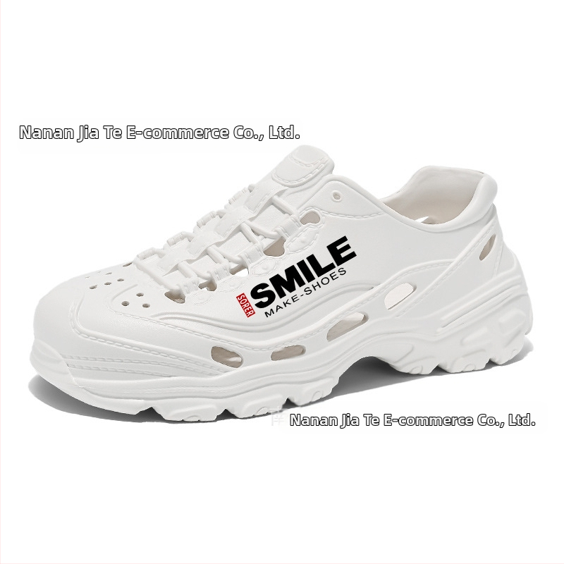 Prekogranične ljetne klompe s mekim potplatom, lagane cipele za roditelje i djecu, ležerne cipele za plažu, sandale s osjećajem kake, muške cipele s debelim potplatom