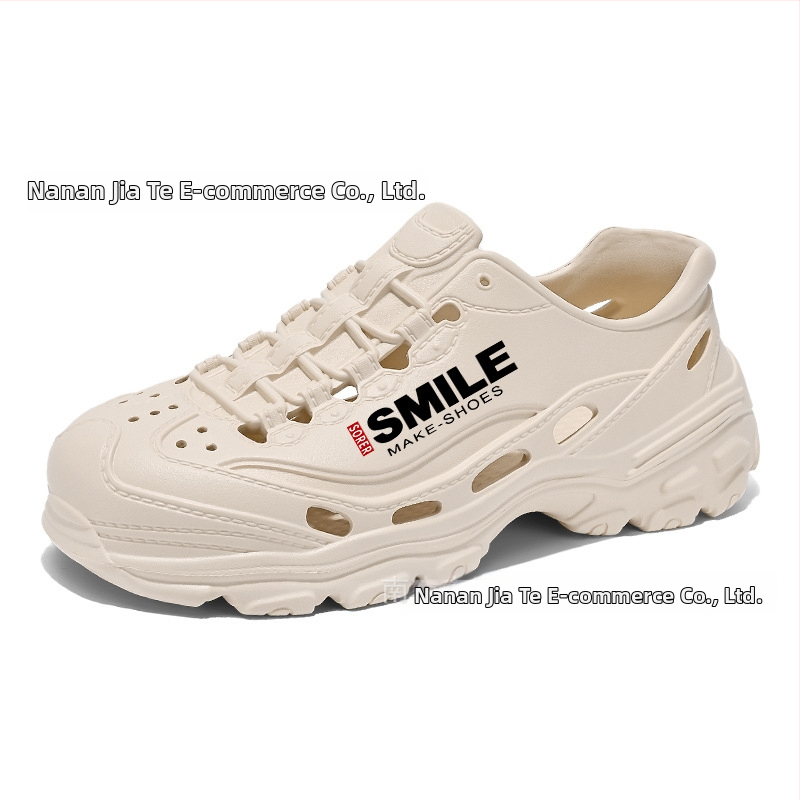 Prekogranične ljetne klompe s mekim potplatom, lagane cipele za roditelje i djecu, ležerne cipele za plažu, sandale s osjećajem kake, muške cipele s debelim potplatom