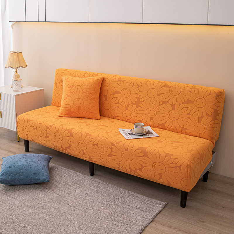 Husă de canapea extensibilă multifuncțională, fără brațe, elastică, pliabilă, din material textil, husă universală all-inclusive