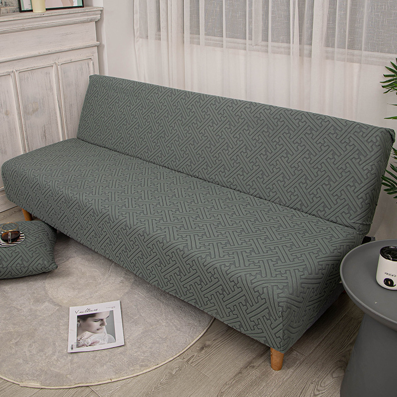 Husă de canapea extensibilă multifuncțională, fără brațe, elastică, pliabilă, din material textil, husă universală all-inclusive