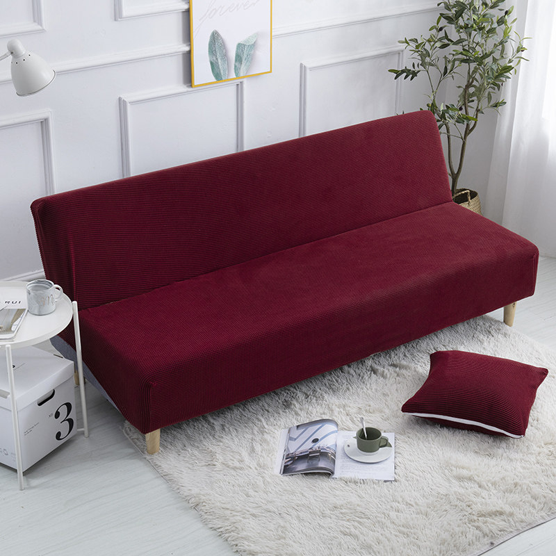 Husă de canapea extensibilă multifuncțională, fără brațe, elastică, pliabilă, din material textil, husă universală all-inclusive