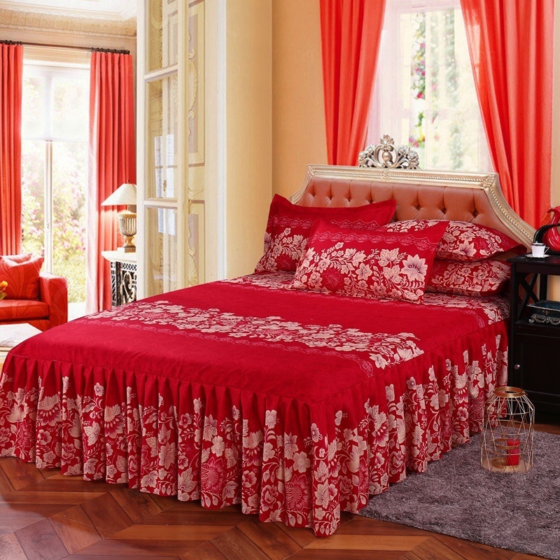 Lova Neslystantis sustorintas lovos sijonas Lovos užvalkalas Vientisas korėjietiško stiliaus šlifuojamas lovos užvalkalas Lovos paklodė „Simmons“ lovos užvalkalas Apsauginis lovos sijono užvalkalas