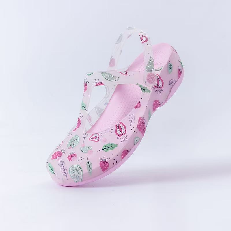 VEBLEN skylėtos moteriškos basutės vasarinės naujos stiliaus viršutiniai drabužiai šlepetės storu padu neslystančios pajūrio atostogų paplūdimio basutės