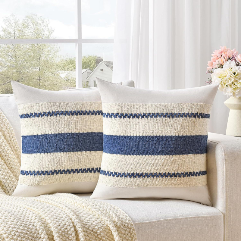 Boheemlaslik padi, piiriülene Ameerika padjapüür, roheline pehme talumaja stiilis dekoratiivne diivanipadjapüür, diivanipadi