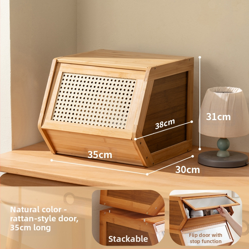 Multifunktsionaalne kaanega virnastatav mitmesuguste asjade hoiukast, hoiukast, majapidamise hoiukapp, hoiukast, öökapp