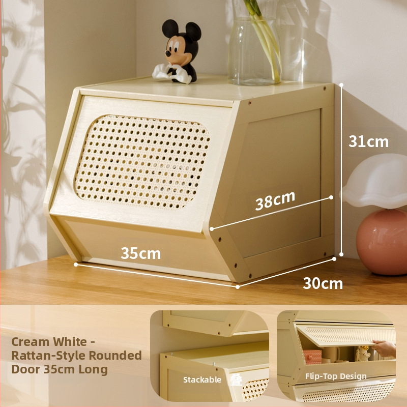 Multifunktsionaalne kaanega virnastatav mitmesuguste asjade hoiukast, hoiukast, majapidamise hoiukapp, hoiukast, öökapp