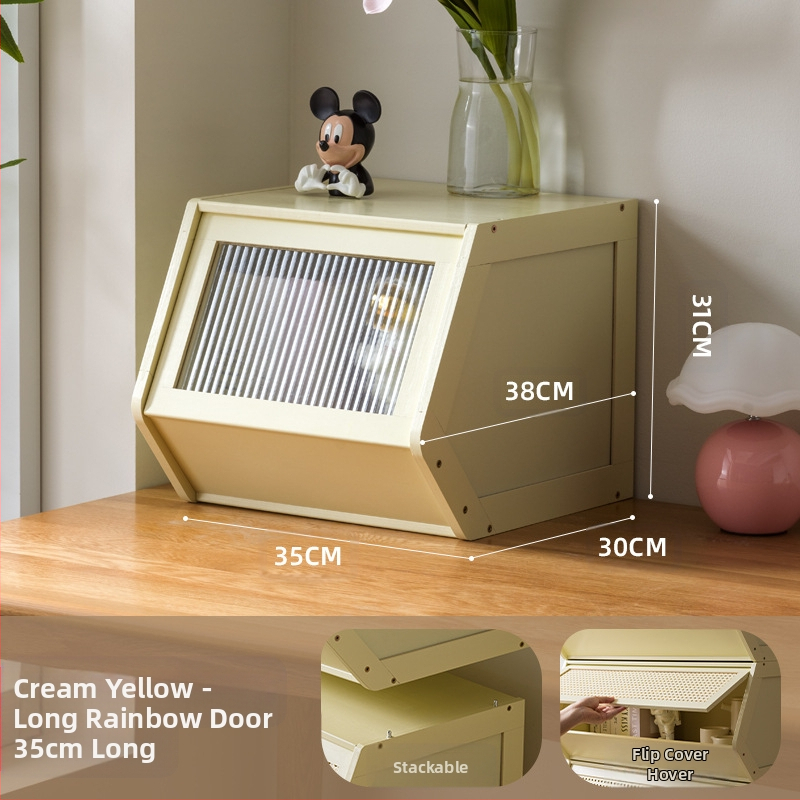 Multifunktsionaalne kaanega virnastatav mitmesuguste asjade hoiukast, hoiukast, majapidamise hoiukapp, hoiukast, öökapp