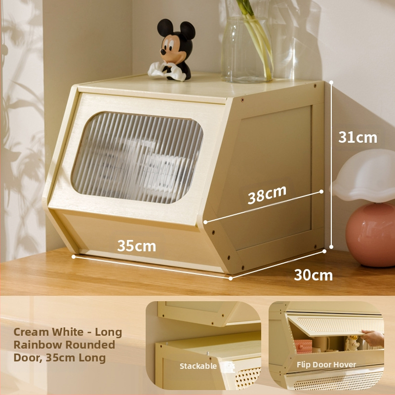 Multifunktsionaalne kaanega virnastatav mitmesuguste asjade hoiukast, hoiukast, majapidamise hoiukapp, hoiukast, öökapp