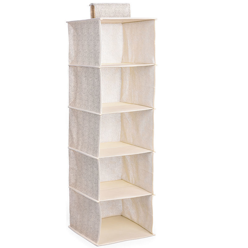 Riidekapi rippuv riidest hoiukott Ühiselamu hoiukott Riidekapi rippuv mitmekihiline hoiukott Korraldamine ja kokkupandav