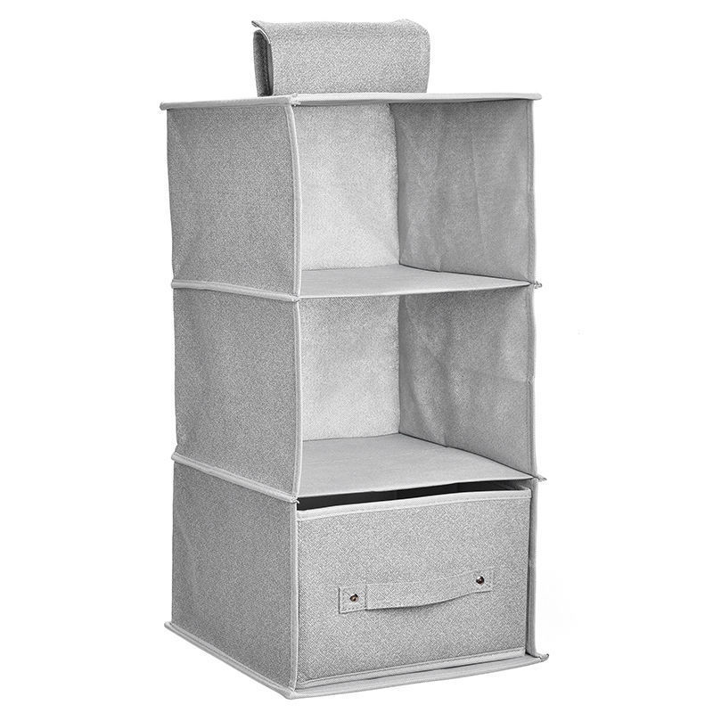 Riidekapi rippuv riidest hoiukott Ühiselamu hoiukott Riidekapi rippuv mitmekihiline hoiukott Korraldamine ja kokkupandav