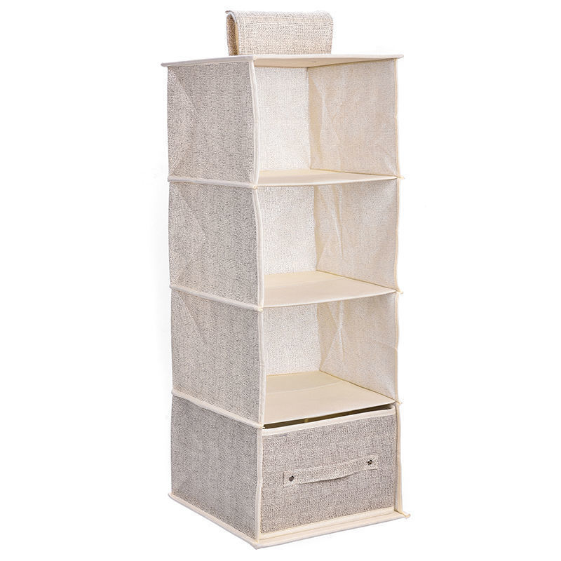 Riidekapi rippuv riidest hoiukott Ühiselamu hoiukott Riidekapi rippuv mitmekihiline hoiukott Korraldamine ja kokkupandav