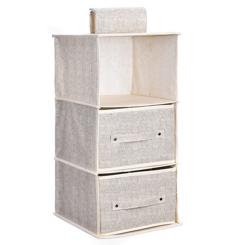 Riidekapi rippuv riidest hoiukott Ühiselamu hoiukott Riidekapi rippuv mitmekihiline hoiukott Korraldamine ja kokkupandav