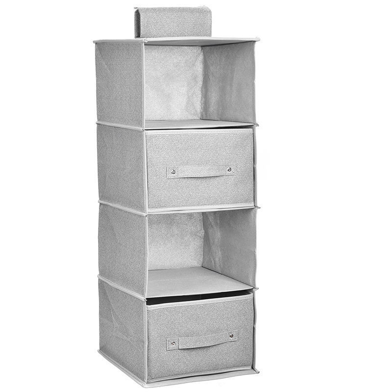 Riidekapi rippuv riidest hoiukott Ühiselamu hoiukott Riidekapi rippuv mitmekihiline hoiukott Korraldamine ja kokkupandav