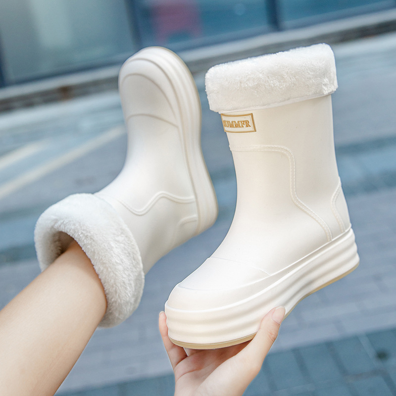 Nauji japoniški moteriški storapadiai vidutinio ir ilgo vamzdelio vandens batai, skirti visiems metų laikams, darbo batai, skirti automobiliams plovimui, vandeniui, neslystantys, vidaus ir lauko guminiai batai