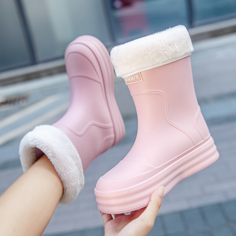 Nauji japoniški moteriški storapadiai vidutinio ir ilgo vamzdelio vandens batai, skirti visiems metų laikams, darbo batai, skirti automobiliams plovimui, vandeniui, neslystantys, vidaus ir lauko guminiai batai