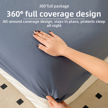 Чаршафи с пристягане от чист памук в стил Muji, тип A, едно парче от чист памук, висококачествен калъф за чаршафи с пристягане от чист памук, калъф за чаршафи за майчинско и бебешко легло, самозареждащи се