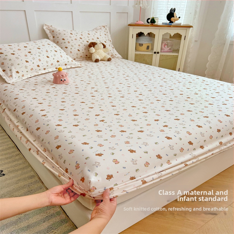 Muji stiilis puhtast puuvillast linad, tüüp A, puhtast puuvillast üheosaline lina, kvaliteetne puhtast puuvillast linade kate, emadele ja imikutele mõeldud linade kate, iseteeninduslik