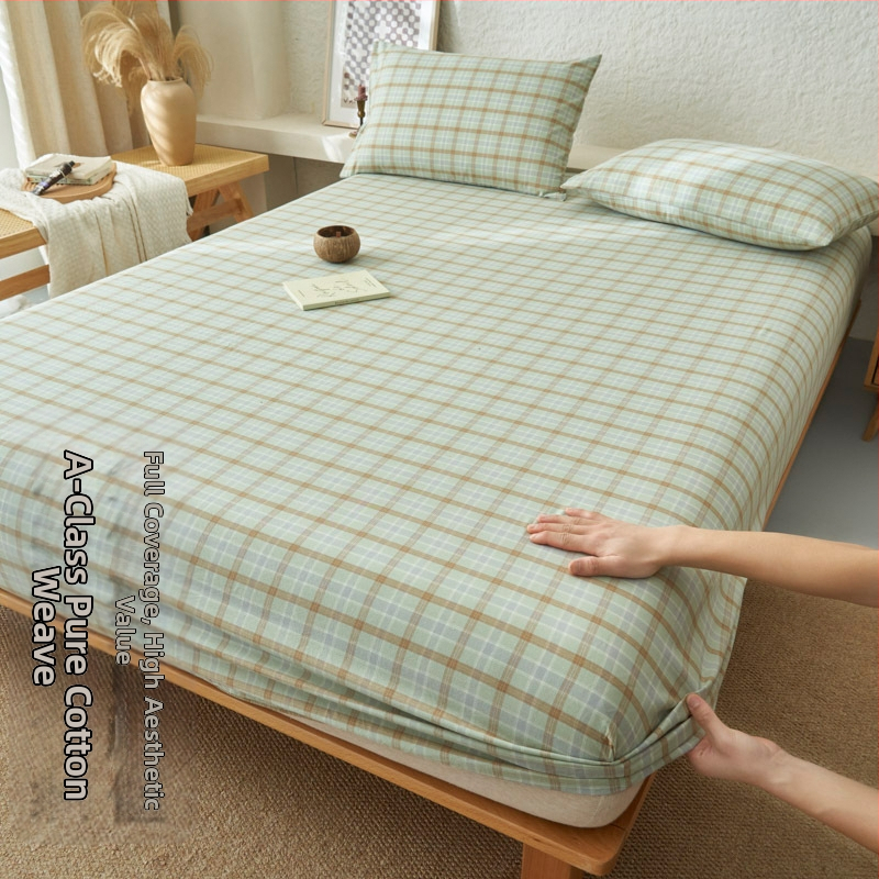 Muji stiilis puhtast puuvillast linad, tüüp A, puhtast puuvillast üheosaline lina, kvaliteetne puhtast puuvillast linade kate, emadele ja imikutele mõeldud linade kate, iseteeninduslik