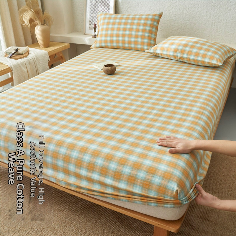 Muji stiilis puhtast puuvillast linad, tüüp A, puhtast puuvillast üheosaline lina, kvaliteetne puhtast puuvillast linade kate, emadele ja imikutele mõeldud linade kate, iseteeninduslik