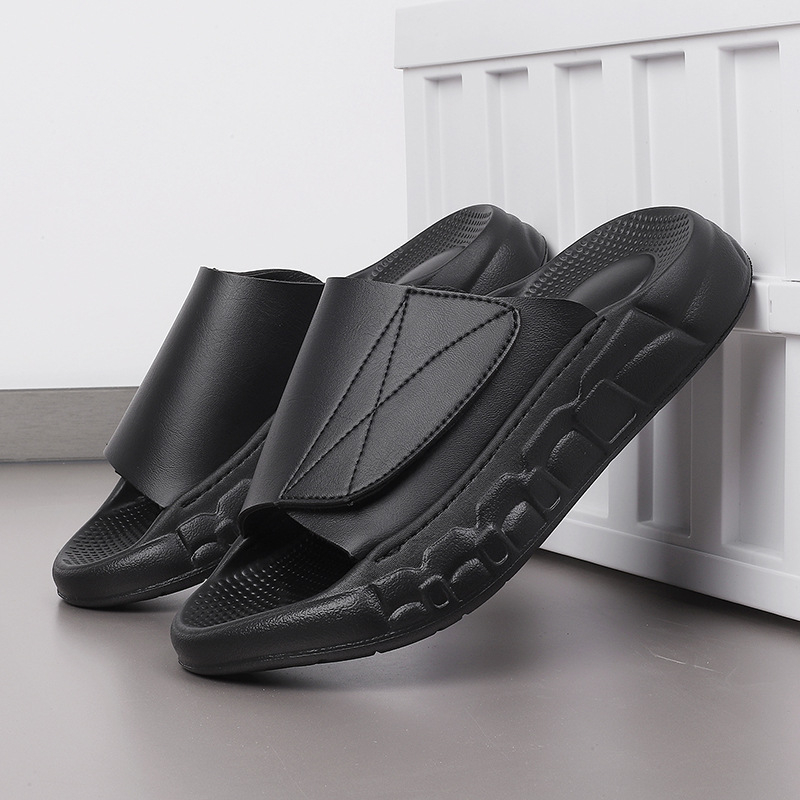 Meeste sussid, libisemiskindlad, takjapaelaga reguleeritavad vabaaja sussid, pehme põhjaga, sõnnikutunnetusega, õuespordisandaalid