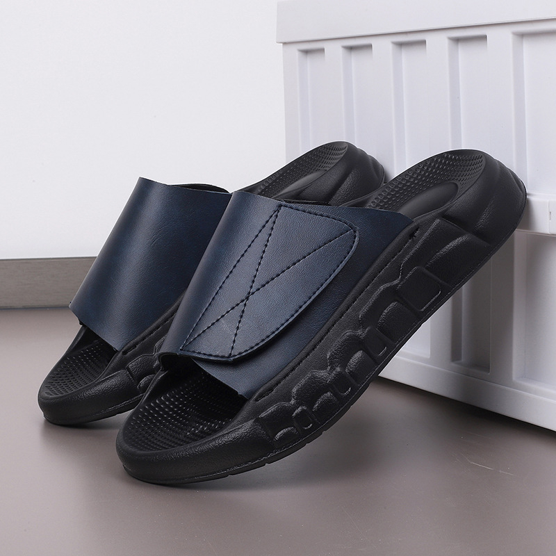 Meeste sussid, libisemiskindlad, takjapaelaga reguleeritavad vabaaja sussid, pehme põhjaga, sõnnikutunnetusega, õuespordisandaalid