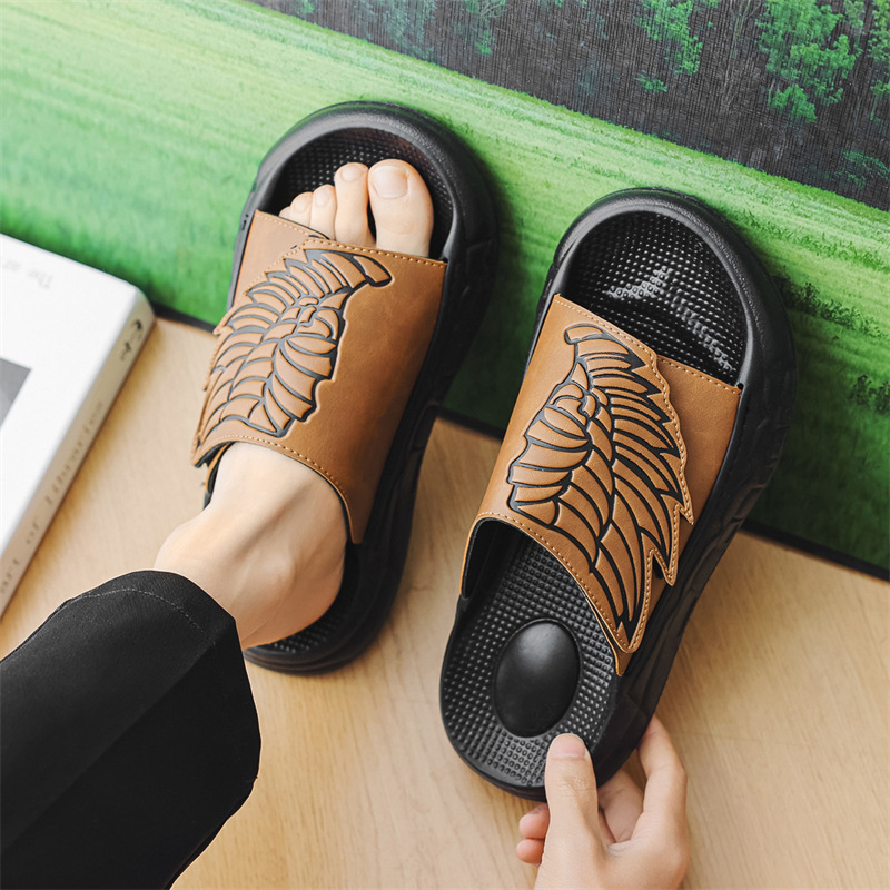 Meeste sussid, libisemiskindlad, takjapaelaga reguleeritavad vabaaja sussid, pehme põhjaga, sõnnikutunnetusega, õuespordisandaalid