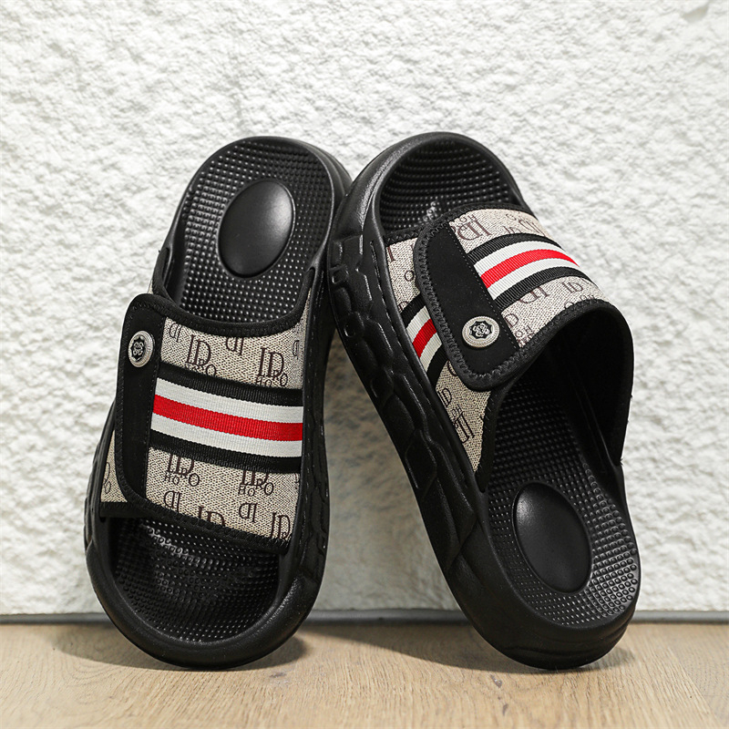 Meeste sussid, libisemiskindlad, takjapaelaga reguleeritavad vabaaja sussid, pehme põhjaga, sõnnikutunnetusega, õuespordisandaalid