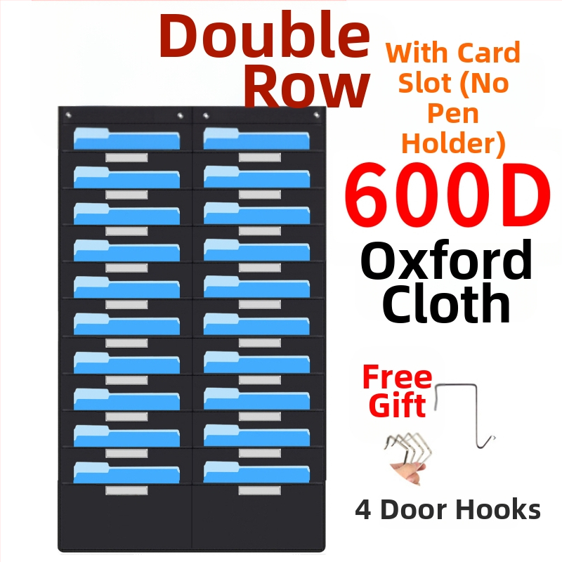 Torba za vješanje knjiga i časopisa od 10 slojeva Oxford tkanine za vrata, 10 slojeva, za pohranu dokumenata, uredske mape.