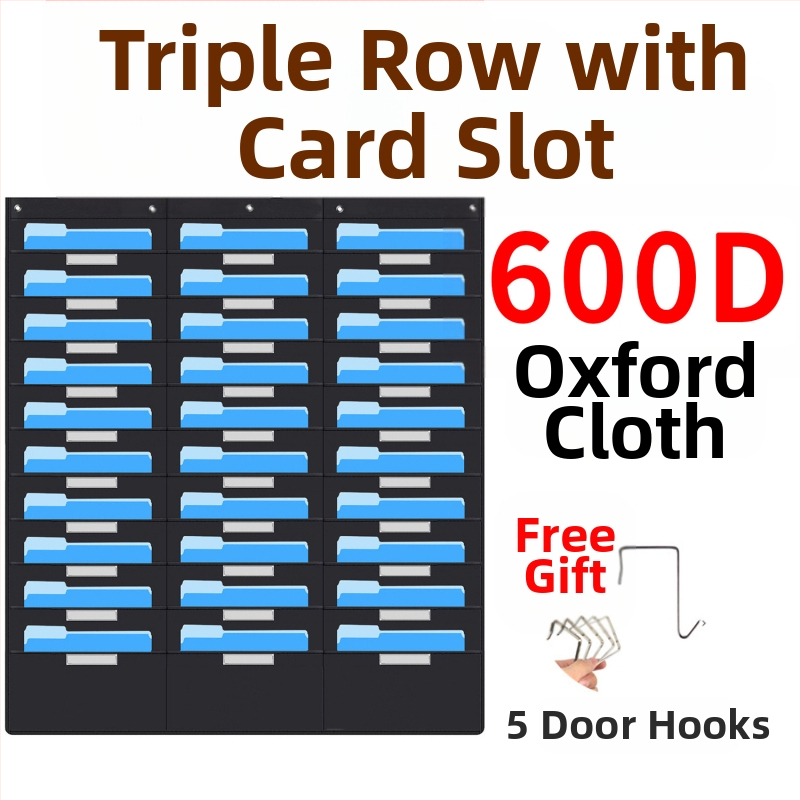 Torba za vješanje knjiga i časopisa od 10 slojeva Oxford tkanine za vrata, 10 slojeva, za pohranu dokumenata, uredske mape.