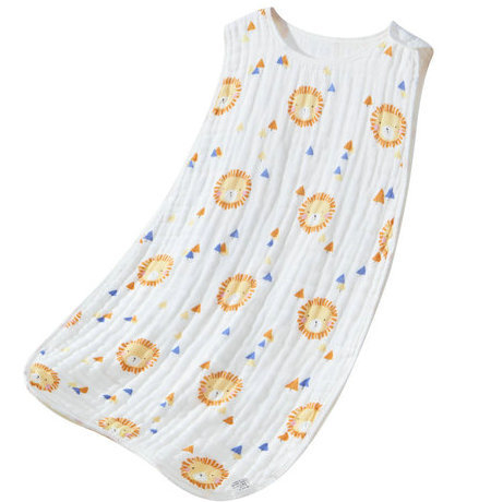 Kahepoolne vestilaadne beebimagamiskott, imiku A-klassi puhtast puuvillast marlist vastsündinu kõhukaitsega, löögivastane tekk, õhuke ja mugav magamiseks