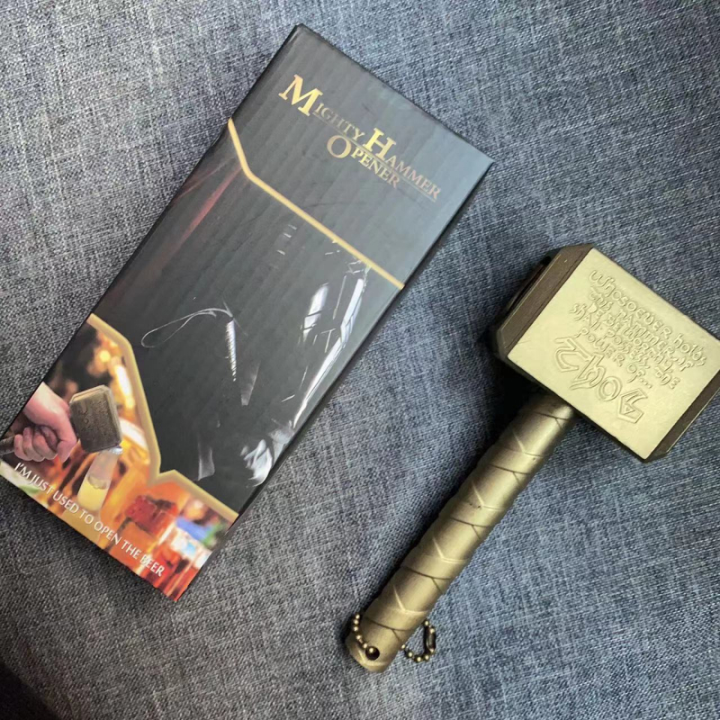 Kūrybingas Toro plaktukas alaus butelių atidarytuvas, asmeninis plaktukas, alaus butelių atidarytuvas, magnetinis plaktukas, šaldytuvo magnetas