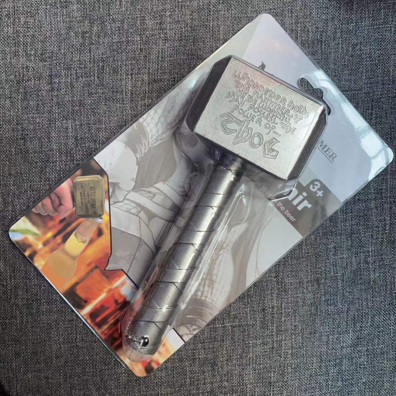 Kūrybingas Toro plaktukas alaus butelių atidarytuvas, asmeninis plaktukas, alaus butelių atidarytuvas, magnetinis plaktukas, šaldytuvo magnetas