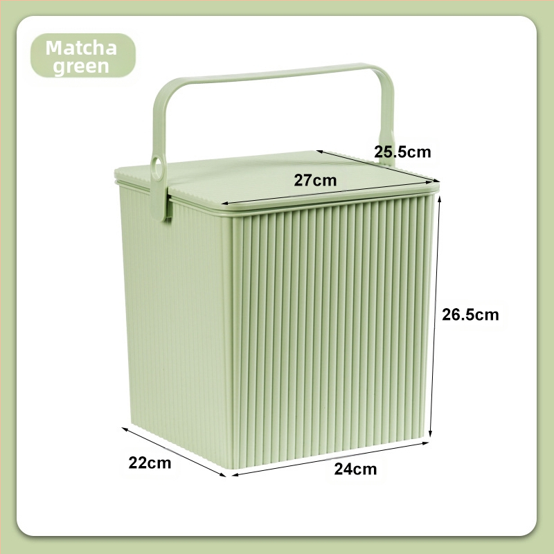 Paksendatud nuku ruudukujuline hoiutünn kaanega kaasaskantav mitmeotstarbeline hoiutünn plastist vanniraamiga vannikorviga tool mänguasjade hulgimüük