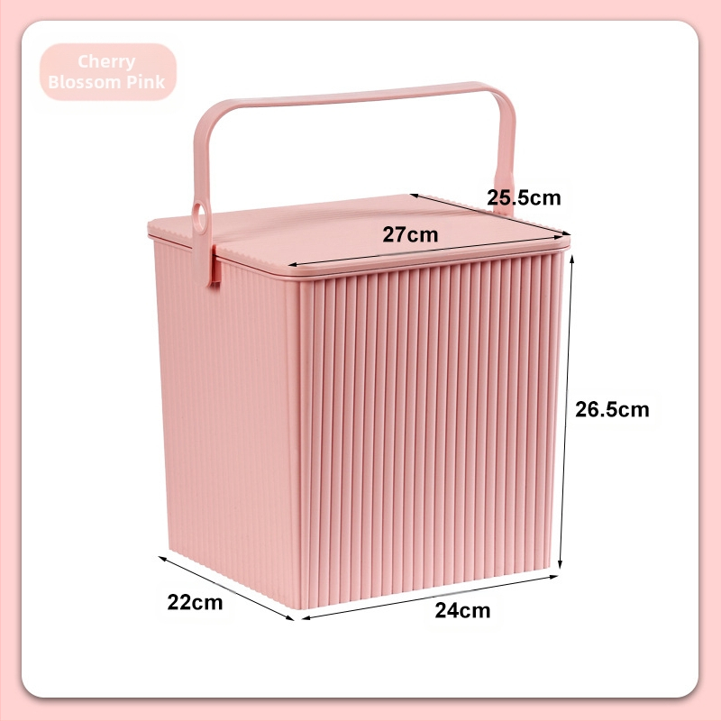 Paksendatud nuku ruudukujuline hoiutünn kaanega kaasaskantav mitmeotstarbeline hoiutünn plastist vanniraamiga vannikorviga tool mänguasjade hulgimüük