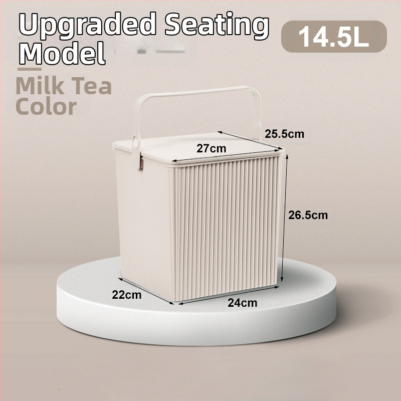 Paksendatud nuku ruudukujuline hoiutünn kaanega kaasaskantav mitmeotstarbeline hoiutünn plastist vanniraamiga vannikorviga tool mänguasjade hulgimüük