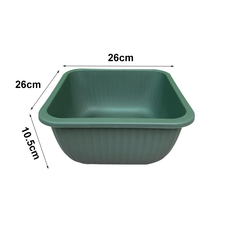 Paksendatud nuku ruudukujuline hoiutünn kaanega kaasaskantav mitmeotstarbeline hoiutünn plastist vanniraamiga vannikorviga tool mänguasjade hulgimüük