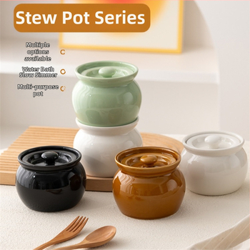 Keraamiline veekindel hautisepott, majapidamises kasutatav aurutuspott, hautisepott, Shaxiani supipott, hautisepott, hautisepott ühele inimesele