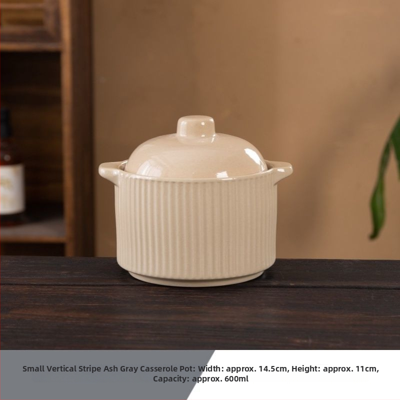 Keraamiline veekindel hautisepott, majapidamises kasutatav aurutuspott, hautisepott, Shaxiani supipott, hautisepott, hautisepott ühele inimesele