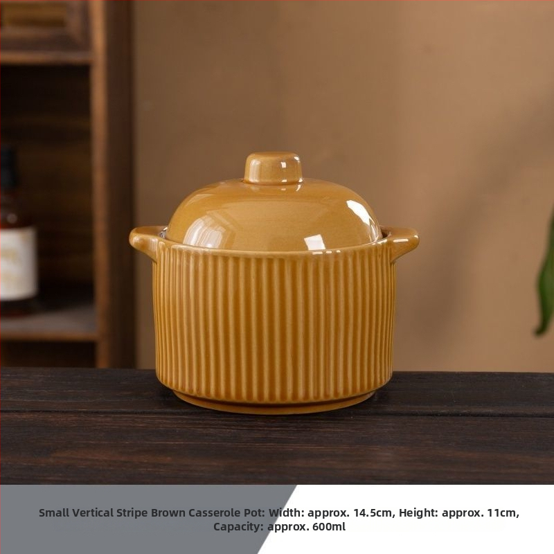 Keraamiline veekindel hautisepott, majapidamises kasutatav aurutuspott, hautisepott, Shaxiani supipott, hautisepott, hautisepott ühele inimesele