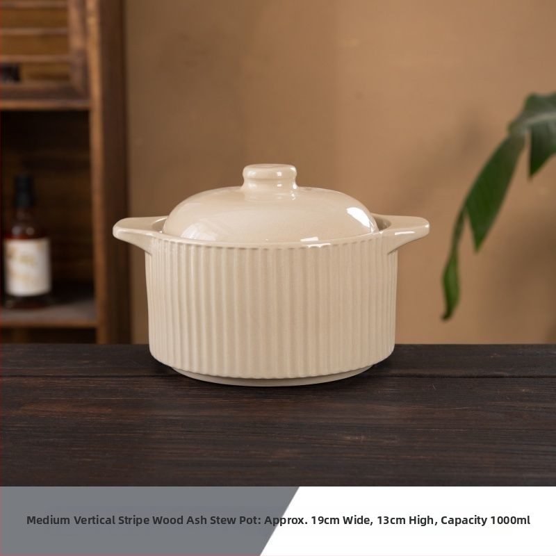 Keraamiline veekindel hautisepott, majapidamises kasutatav aurutuspott, hautisepott, Shaxiani supipott, hautisepott, hautisepott ühele inimesele