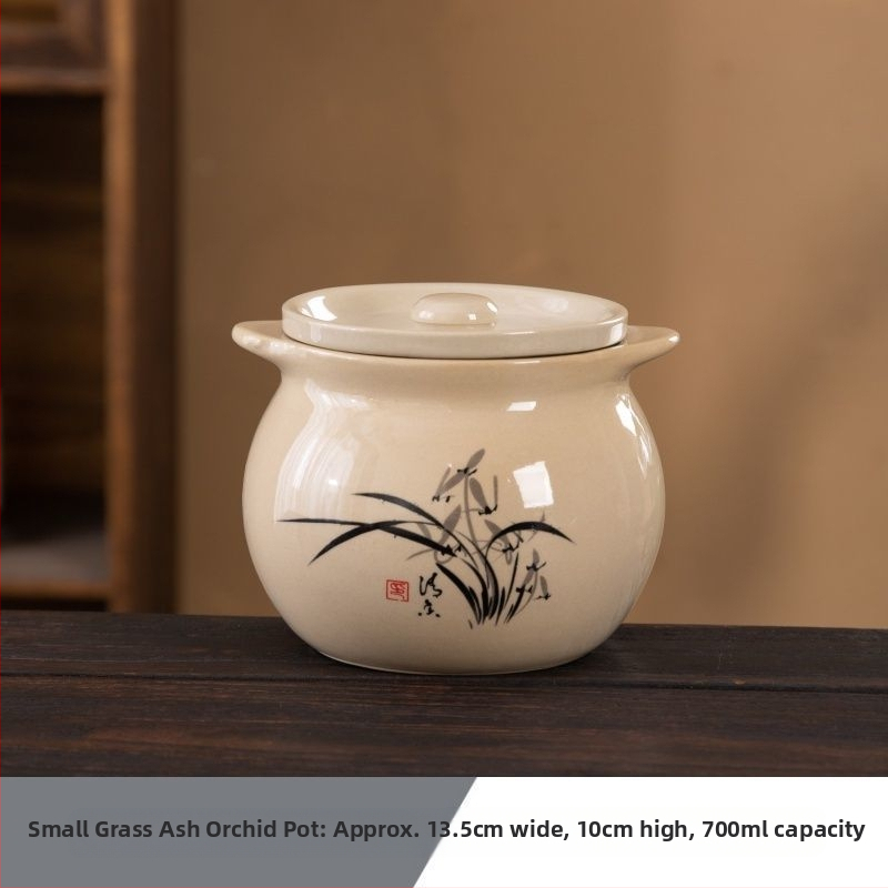 Keraamiline veekindel hautisepott, majapidamises kasutatav aurutuspott, hautisepott, Shaxiani supipott, hautisepott, hautisepott ühele inimesele