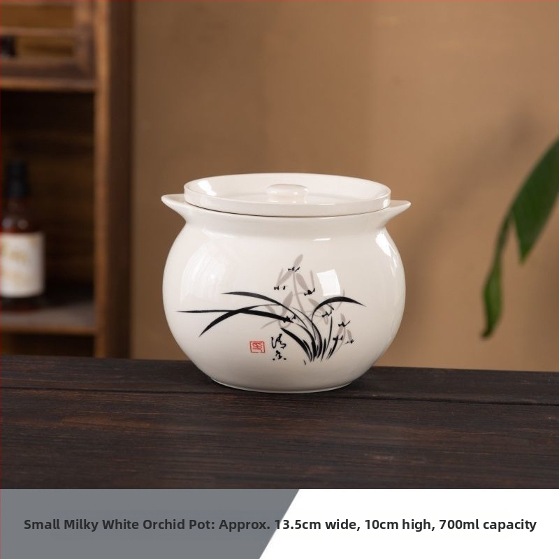 Keraamiline veekindel hautisepott, majapidamises kasutatav aurutuspott, hautisepott, Shaxiani supipott, hautisepott, hautisepott ühele inimesele