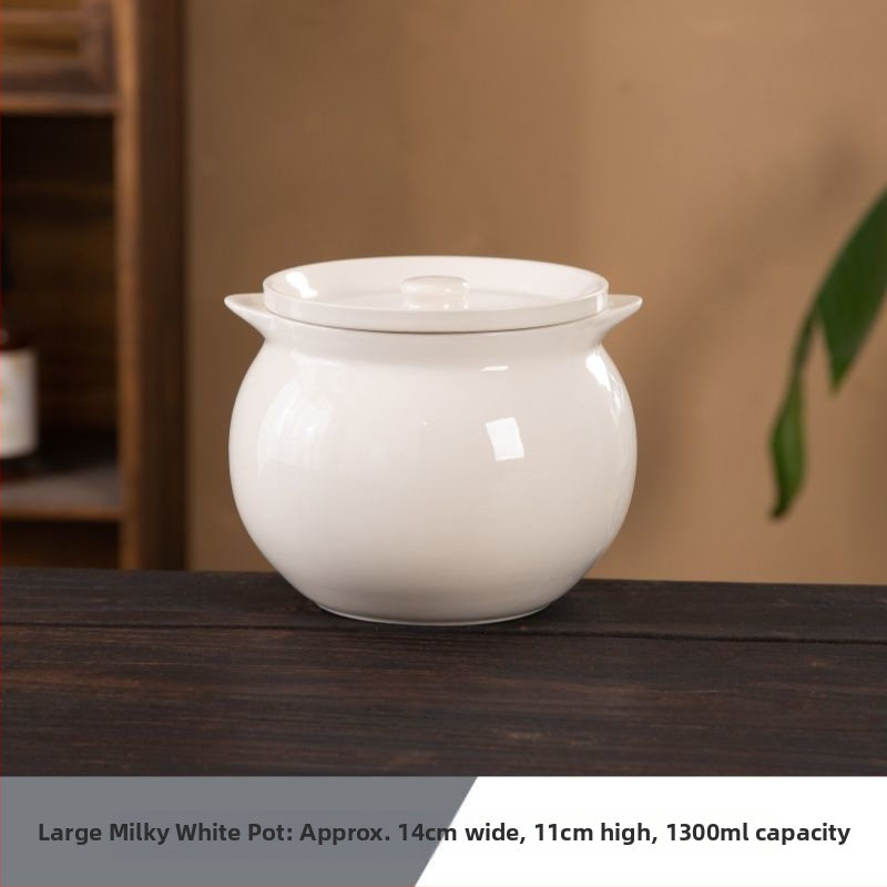 Keraamiline veekindel hautisepott, majapidamises kasutatav aurutuspott, hautisepott, Shaxiani supipott, hautisepott, hautisepott ühele inimesele