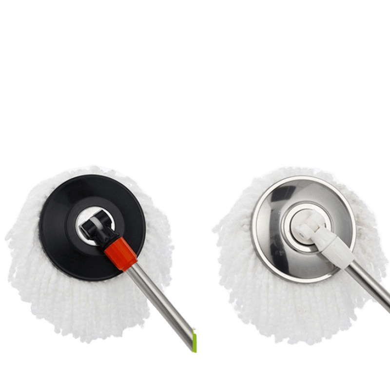 Munkatakarékos univerzális forgó rúdfejjel ellátott felmosórongy, vastagított rozsdamentes acél felmosófej-csere, tökéletes lusta embereknek, egyrészes cseppszállítás