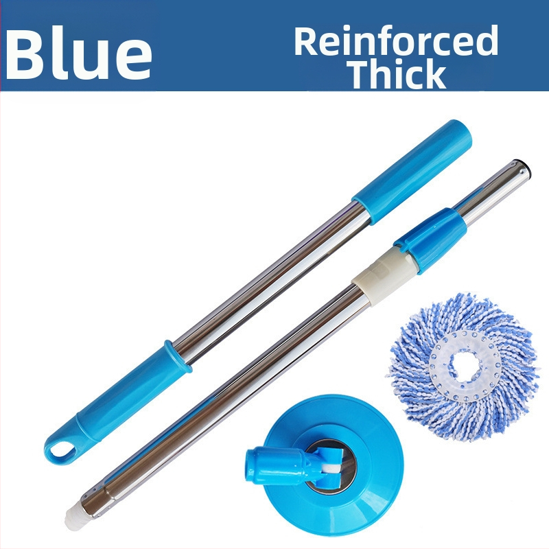 Munkatakarékos univerzális forgó rúdfejjel ellátott felmosórongy, vastagított rozsdamentes acél felmosófej-csere, tökéletes lusta embereknek, egyrészes cseppszállítás