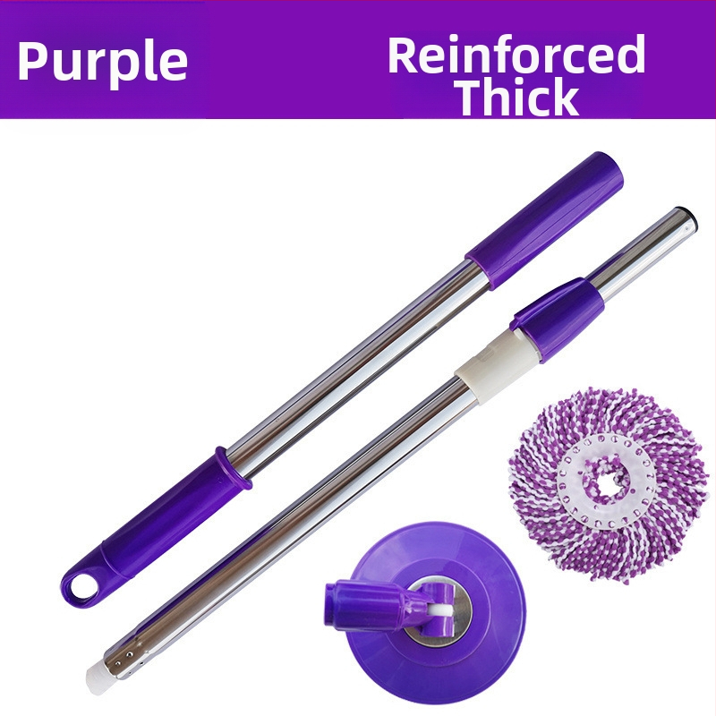 Munkatakarékos univerzális forgó rúdfejjel ellátott felmosórongy, vastagított rozsdamentes acél felmosófej-csere, tökéletes lusta embereknek, egyrészes cseppszállítás