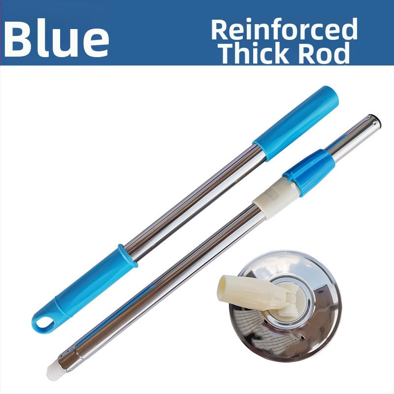 Munkatakarékos univerzális forgó rúdfejjel ellátott felmosórongy, vastagított rozsdamentes acél felmosófej-csere, tökéletes lusta embereknek, egyrészes cseppszállítás