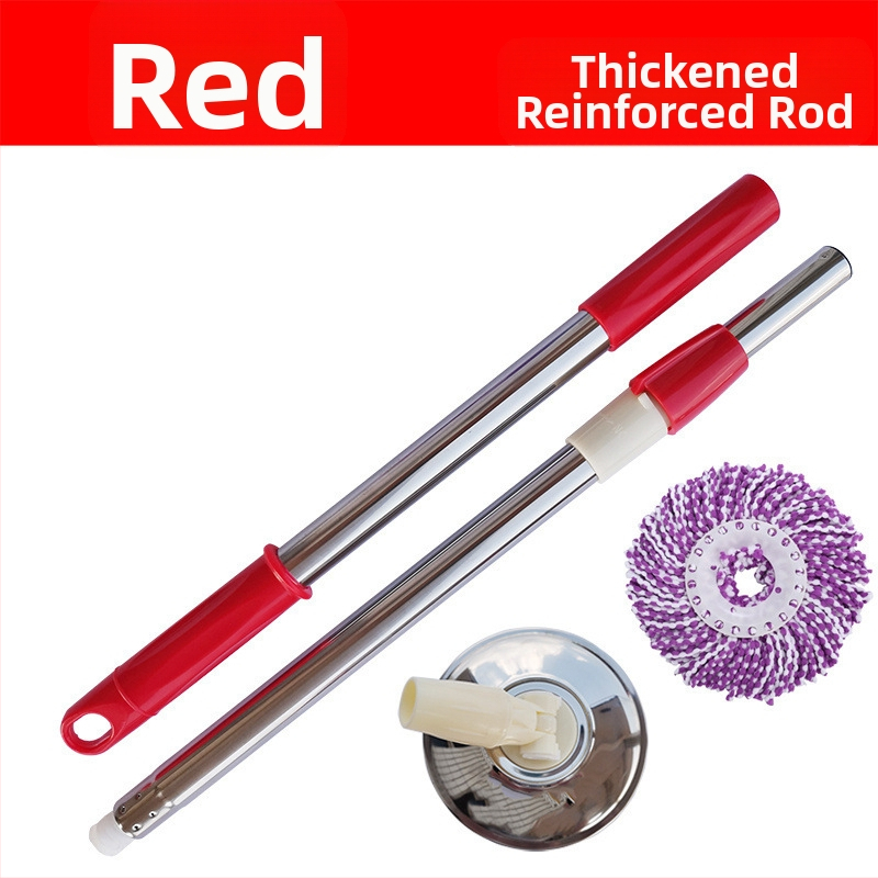 Munkatakarékos univerzális forgó rúdfejjel ellátott felmosórongy, vastagított rozsdamentes acél felmosófej-csere, tökéletes lusta embereknek, egyrészes cseppszállítás